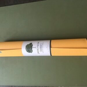 Jade Harmony yoga mat - NEW - saffron